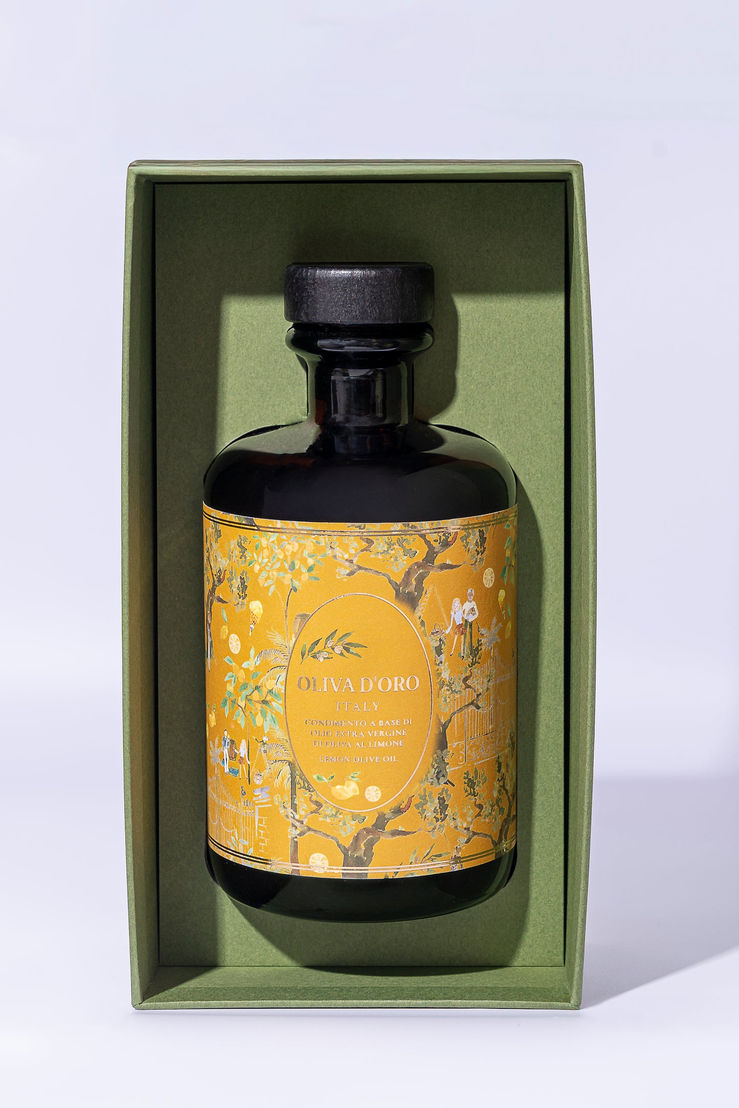 Citroen olijfolie uit Italië - 500ml - Oliva d'Oro