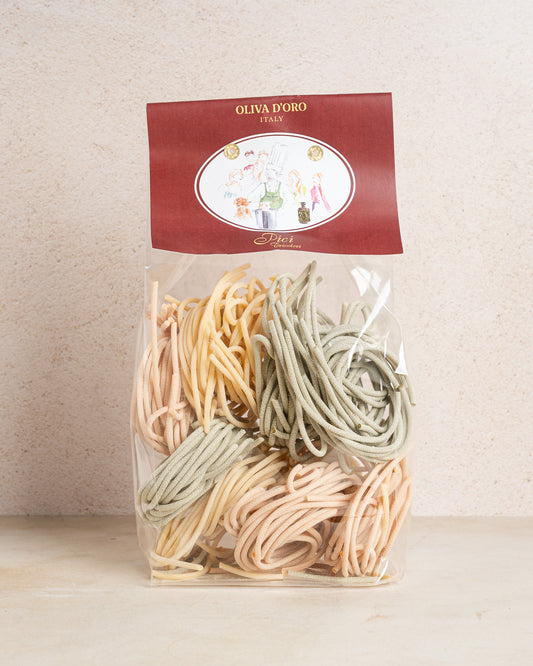 Pici Tricolori Pasta